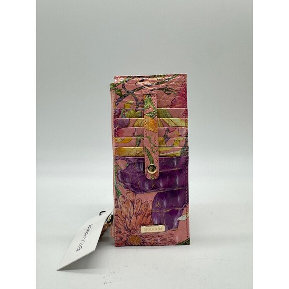 BRAHMIN Melbourne leather women's cardcase cardholder - Perennial / Multicolor - Picture 6 of 6